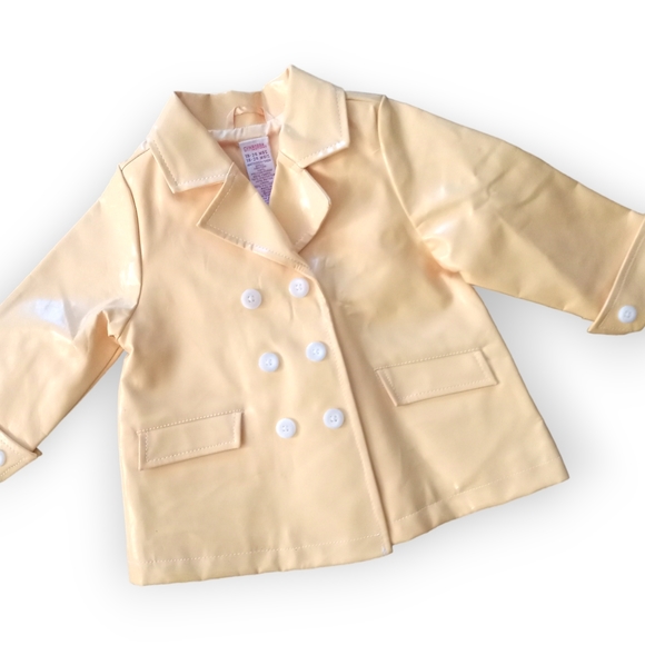 Gymboree girl toddler baby yellow raincoat 18-24 month - Picture 1 of 8